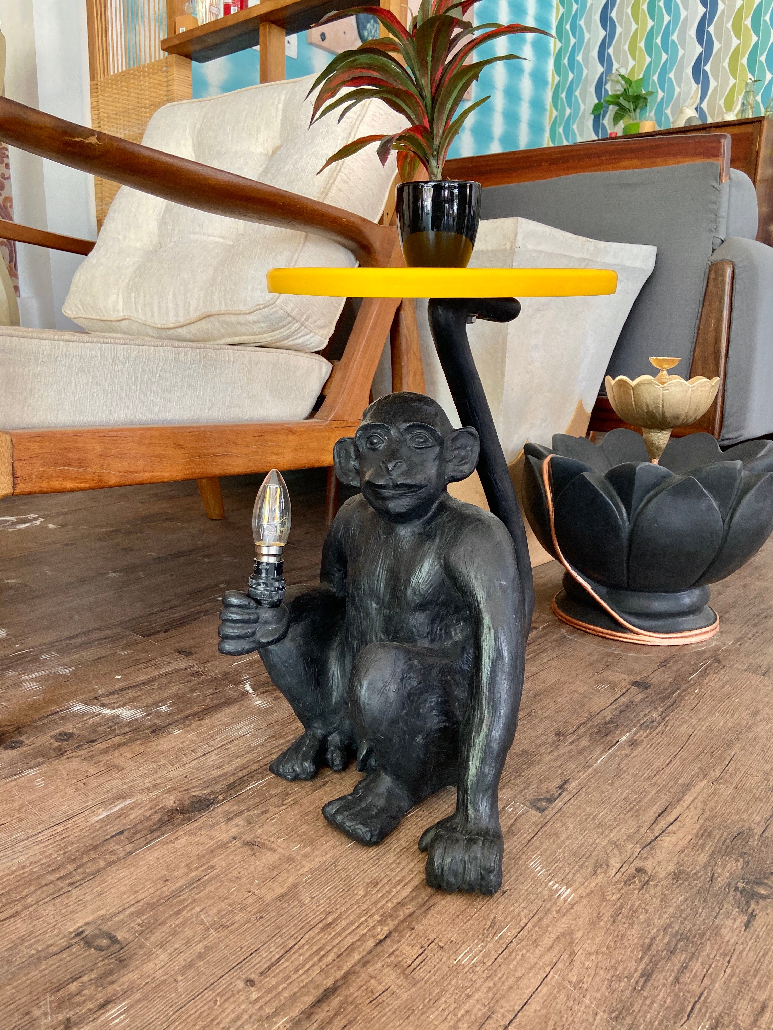 Monkey Lamp decor 